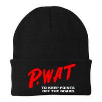 Peyton Watson Wearing P.Wat Too Keep Points Off The Board Beanie