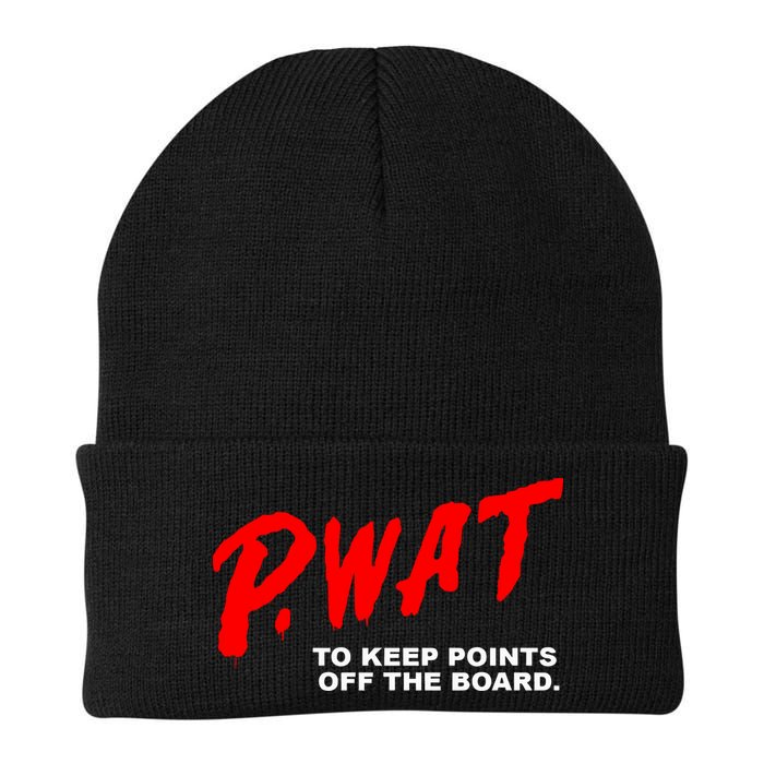 Peyton Watson Wearing P.Wat Too Keep Points Off The Board Beanie