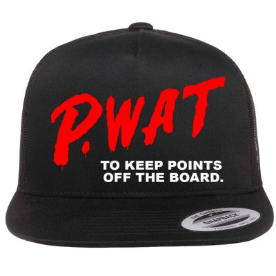 Peyton Watson Wearing P.Wat Too Keep Points Off The Board Flatbill Hat