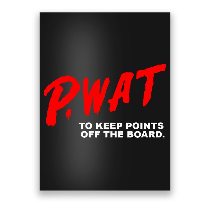 Peyton Watson Wearing P.Wat Too Keep Points Off The Board Poster