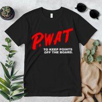 Peyton Watson Wearing P.Wat Too Keep Points Off The Board Premium T-Shirt