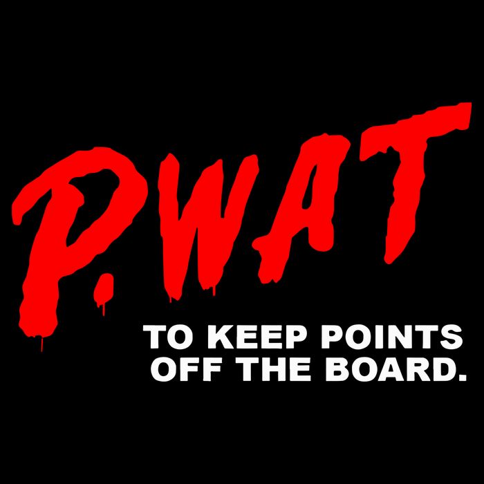 Peyton Watson Wearing P.Wat Too Keep Points Off The Board Premium T-Shirt