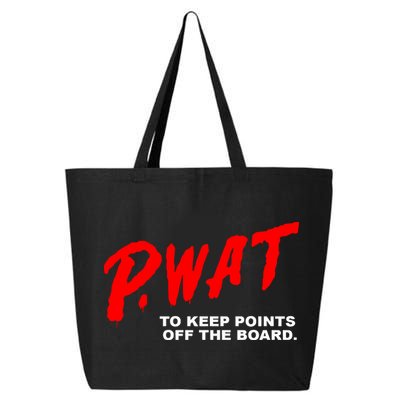 Peyton Watson Wearing P.Wat Too Keep Points Off The Board 25L Jumbo Tote