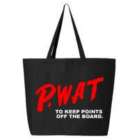 Peyton Watson Wearing P.Wat Too Keep Points Off The Board 25L Jumbo Tote