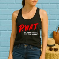 Peyton Watson Wearing P.Wat Too Keep Points Off The Board Womens Tank Top
