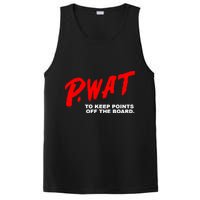 Peyton Watson Wearing P.Wat Too Keep Points Off The Board PosiCharge Competitor Tank