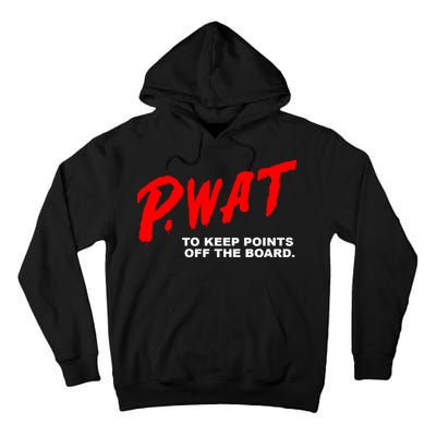 Peyton Watson Wearing P.Wat Too Keep Points Off The Board Tall Hoodie