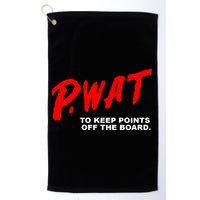 Peyton Watson Wearing P.Wat Too Keep Points Off The Board Golf Towel
