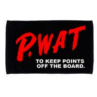 Peyton Watson Wearing P.Wat Too Keep Points Off The Board Microfiber Hand Towel