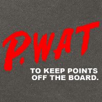 Peyton Watson Wearing P.Wat Too Keep Points Off The Board Cotton Canvas Backpack