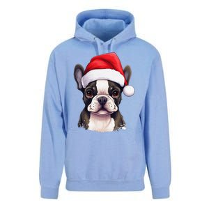 Pug Xmas Decoration Santa Hat Dog Christmas Funny Pug Unisex Surf Hoodie