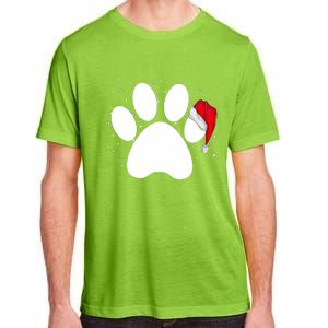 Paw Xmas Dog Christmas Funny Family Matching Outfits Dogs Adult ChromaSoft Performance T-Shirt