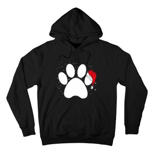 Paw Xmas Dog Christmas Funny Family Matching Outfits Dogs Hoodie