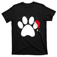 Paw Xmas Dog Christmas Funny Family Matching Outfits Dogs T-Shirt