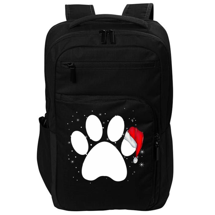 Paw Xmas Dog Christmas Funny Family Matching Outfits Dogs Impact Tech Backpack