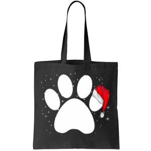 Paw Xmas Dog Christmas Funny Family Matching Outfits Dogs Tote Bag