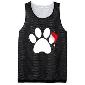 Paw Xmas Dog Christmas Funny Family Matching Outfits Dogs Mesh Reversible Basketball Jersey Tank