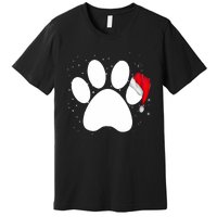 Paw Xmas Dog Christmas Funny Family Matching Outfits Dogs Premium T-Shirt