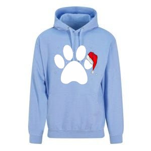 Paw Xmas Dog Christmas Funny Family Matching Outfits Dogs Unisex Surf Hoodie