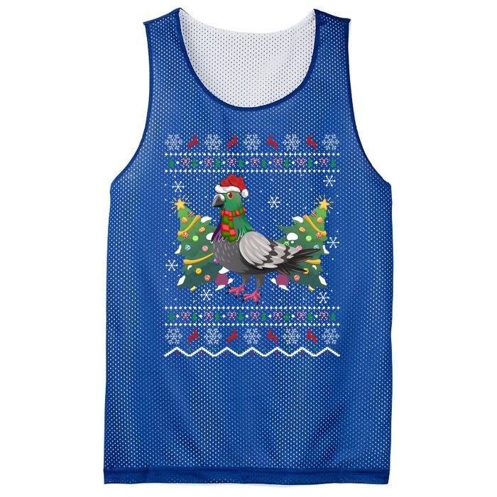 Pigeon Xmas Gift Ugly Pigeon Christmas Gift Mesh Reversible Basketball Jersey Tank