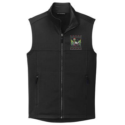 Pigeon Xmas Gift Ugly Pigeon Christmas Gift Collective Smooth Fleece Vest