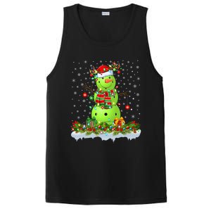 Pickleball Xmas Lighting Funny Snow Pickleball Christmas Funny Gift PosiCharge Competitor Tank