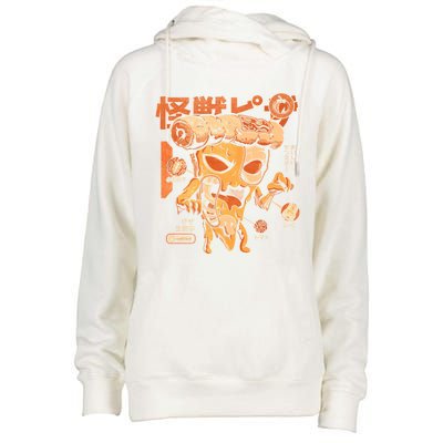 Pizzazilla Xray Womens Funnel Neck Pullover Hood