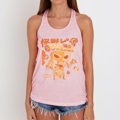 Pizzazilla Xray Women's Knotted Racerback Tank