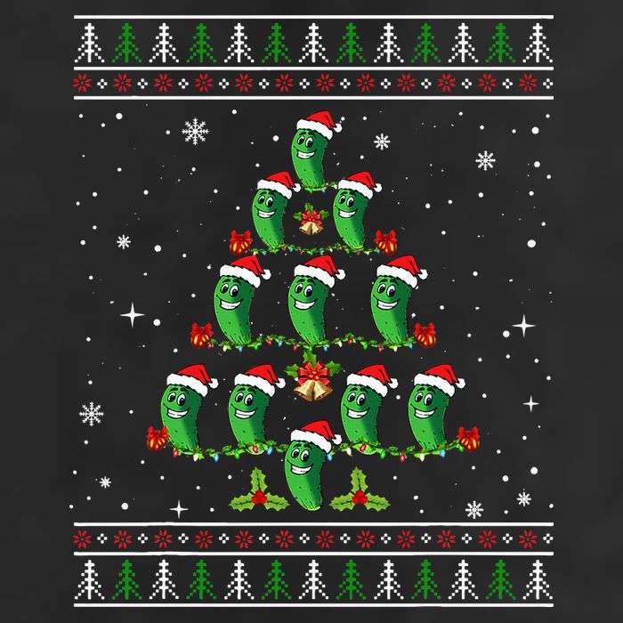Pickle Xmas Tree Santa Hat Pickle Fruit Christmas Ugly Adult Drive Performance Visor