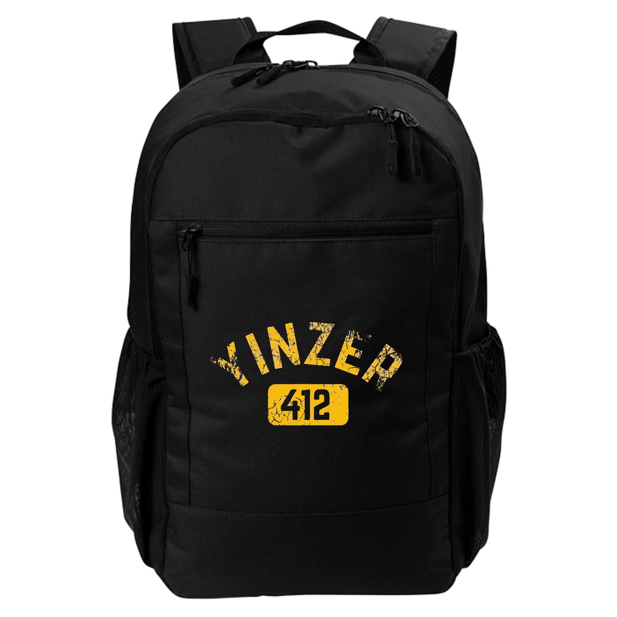 Pittsburgh Yinzer 412 Sl City Pennsylvania Funny Vintage Backpack