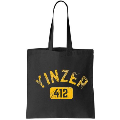 Pittsburgh Yinzer 412 Sl City Pennsylvania Funny Vintage Bag