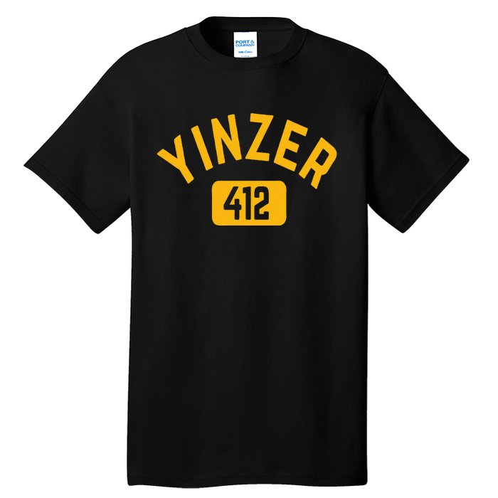 Pittsburgh Yinzer 412 Sl City Yinz Pennsylvania Home Tall T-Shirt