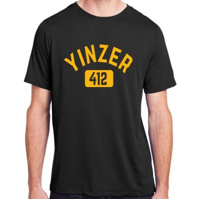 Pittsburgh Yinzer 412 Sl City Yinz Pennsylvania Home Adult ChromaSoft Performance T-Shirt