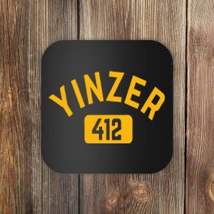 Pittsburgh Yinzer 412 Sl City Yinz Pennsylvania Home Coaster