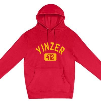 Pittsburgh Yinzer 412 Sl City Yinz Pennsylvania Home Premium Pullover Hoodie