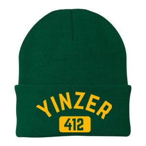 Pittsburgh Yinzer 412 Steel City Yinz Pennsylvania Home Knit Cap Winter Beanie