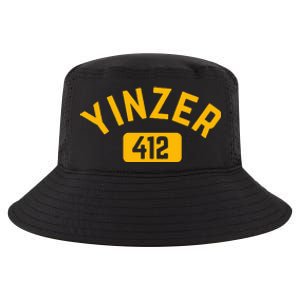 Pittsburgh Yinzer 412 Steel City Yinz Pennsylvania Home Cool Comfort Performance Bucket Hat