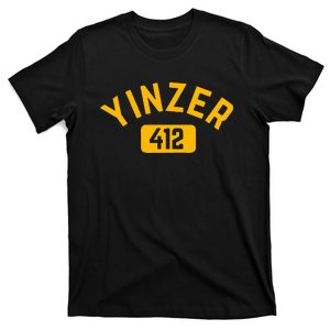 Pittsburgh Yinzer 412 Steel City Yinz Pennsylvania Home T-Shirt