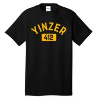 Pittsburgh Yinzer 412 Steel City Yinz Pennsylvania Home Tall T-Shirt