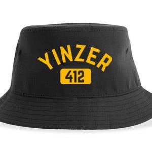 Pittsburgh Yinzer 412 Steel City Yinz Pennsylvania Home Sustainable Bucket Hat