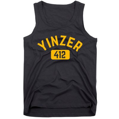 Pittsburgh Yinzer 412 Steel City Yinz Pennsylvania Home Tank Top