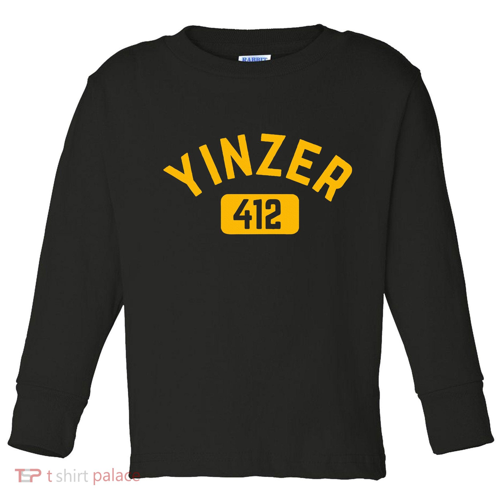 Pittsburgh Yinzer 412 Steel City Yinz Pennsylvania Home Toddler Long Sleeve Shirt