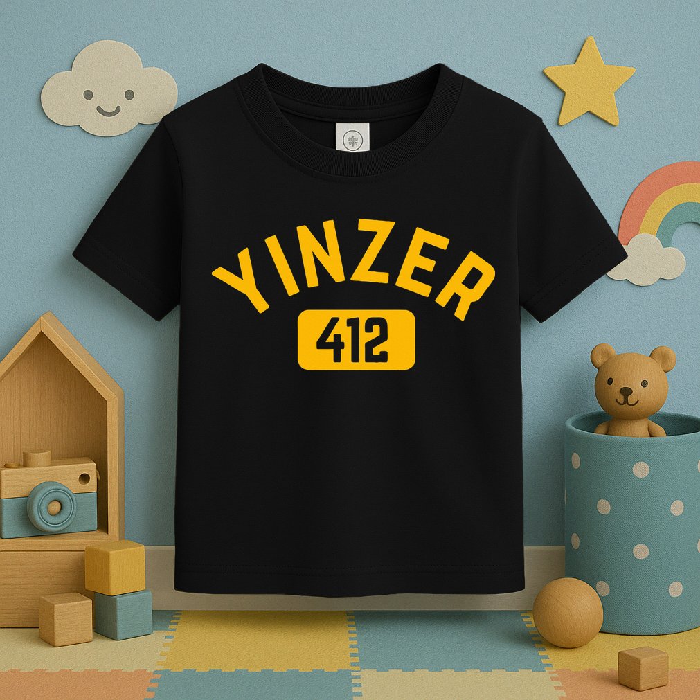 Pittsburgh Yinzer 412 Steel City Yinz Pennsylvania Home Toddler T-Shirt