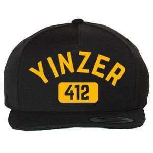 Pittsburgh Yinzer 412 Steel City Yinz Pennsylvania Home Wool Snapback Cap