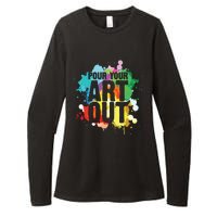 Pour Your Art Out Artist Paint Painter Painting Womens CVC Long Sleeve Shirt