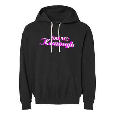 Pinky You Are Ken Enough Funny Enough Garment-Dyed Fleece Hoodie