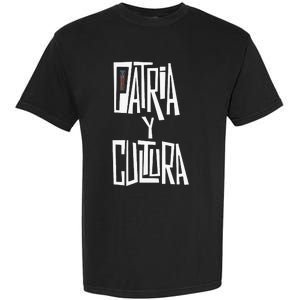 Patria Y Cultura Puerto Rico Black Garment-Dyed Heavyweight T-Shirt