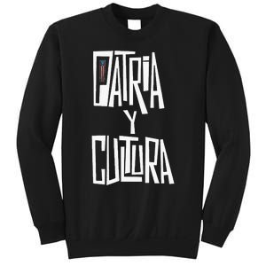 Patria Y Cultura Puerto Rico Black Sweatshirt