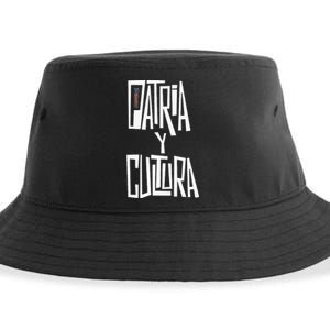 Patria Y Cultura Puerto Rico Black Sustainable Bucket Hat