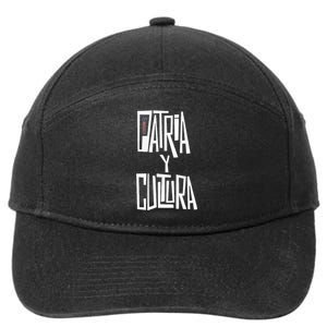 Patria Y Cultura Puerto Rico Black 7-Panel Snapback Hat